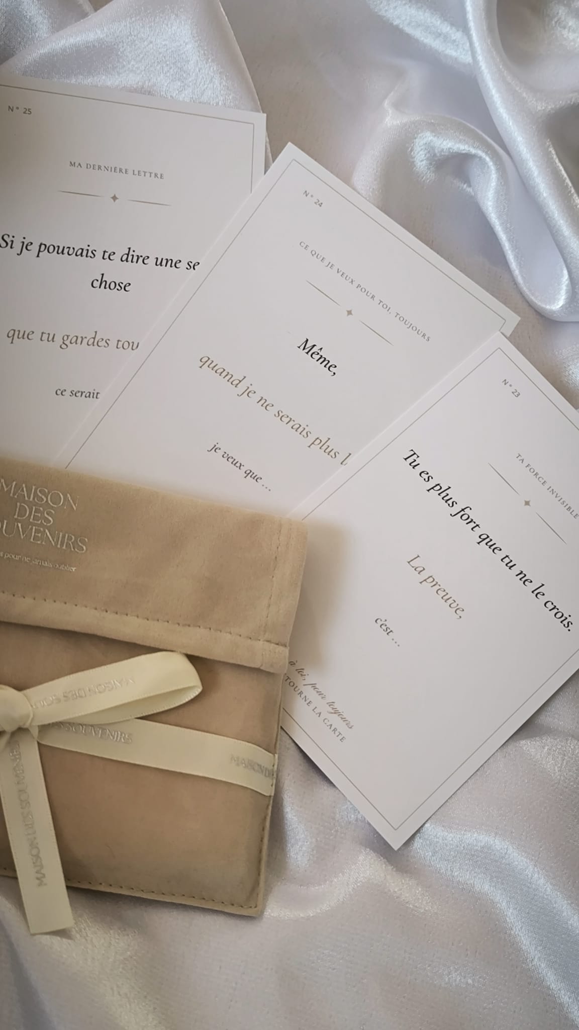 Coffret 25 cartes souvenirs pour mon enfant