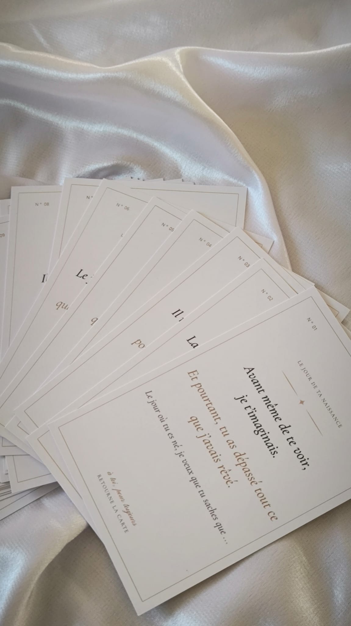 Coffret 25 cartes souvenirs pour mon enfant